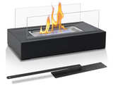 Table Top 150ml Rectangle Stainless Steel Tabletop Fireplace Windproof Four Side - Image 1