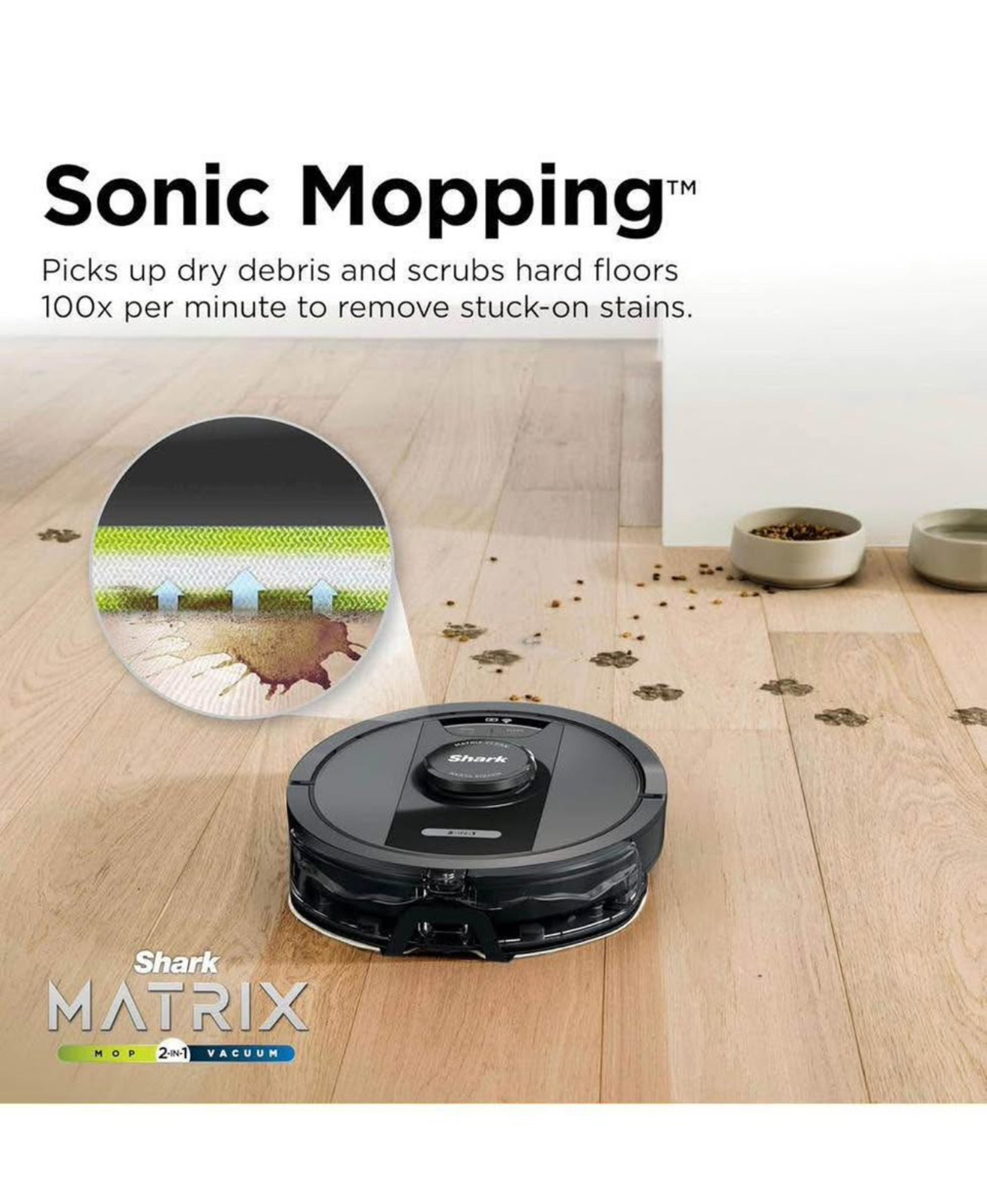 Shark Matrix Plus 2-in-1 Robot Vacuum & Mop - Image 2