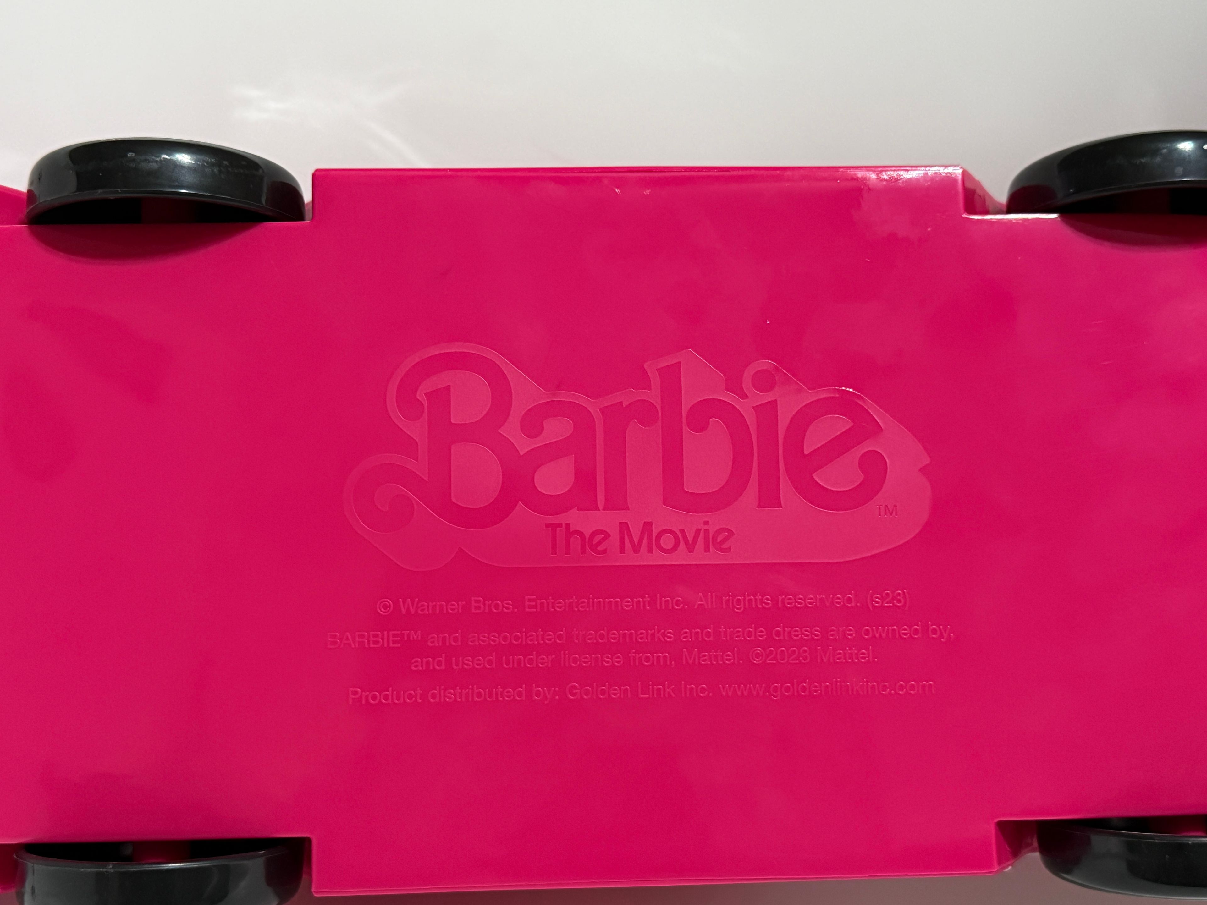 Barbie The Movie popcorn bucket Pink Corvette Convertible - Image 2