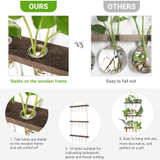 Mkono Plant Propagation Tubes, 3 Tiered Wall ( 5 Tubes Missing ) - Image 5