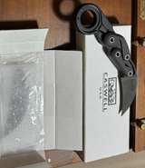 **RARE** NEW! Joe Caswell MKV2 Karambit Limited USA made run with extra blade.  - Image 2