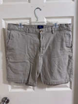 George Men's Flat Front Twill Shorts Size 38 - Image 1