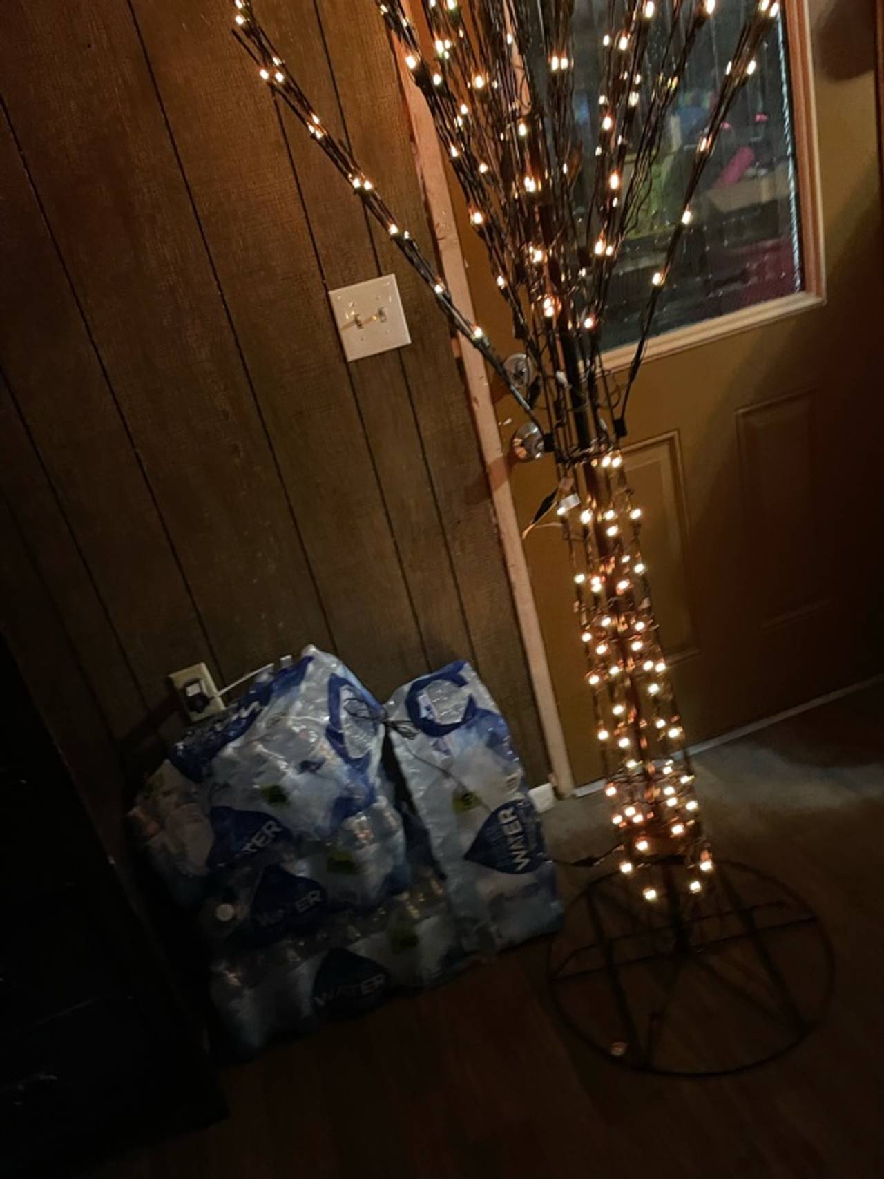 Holiday artificial Bright Lights Lighted Twig Branch