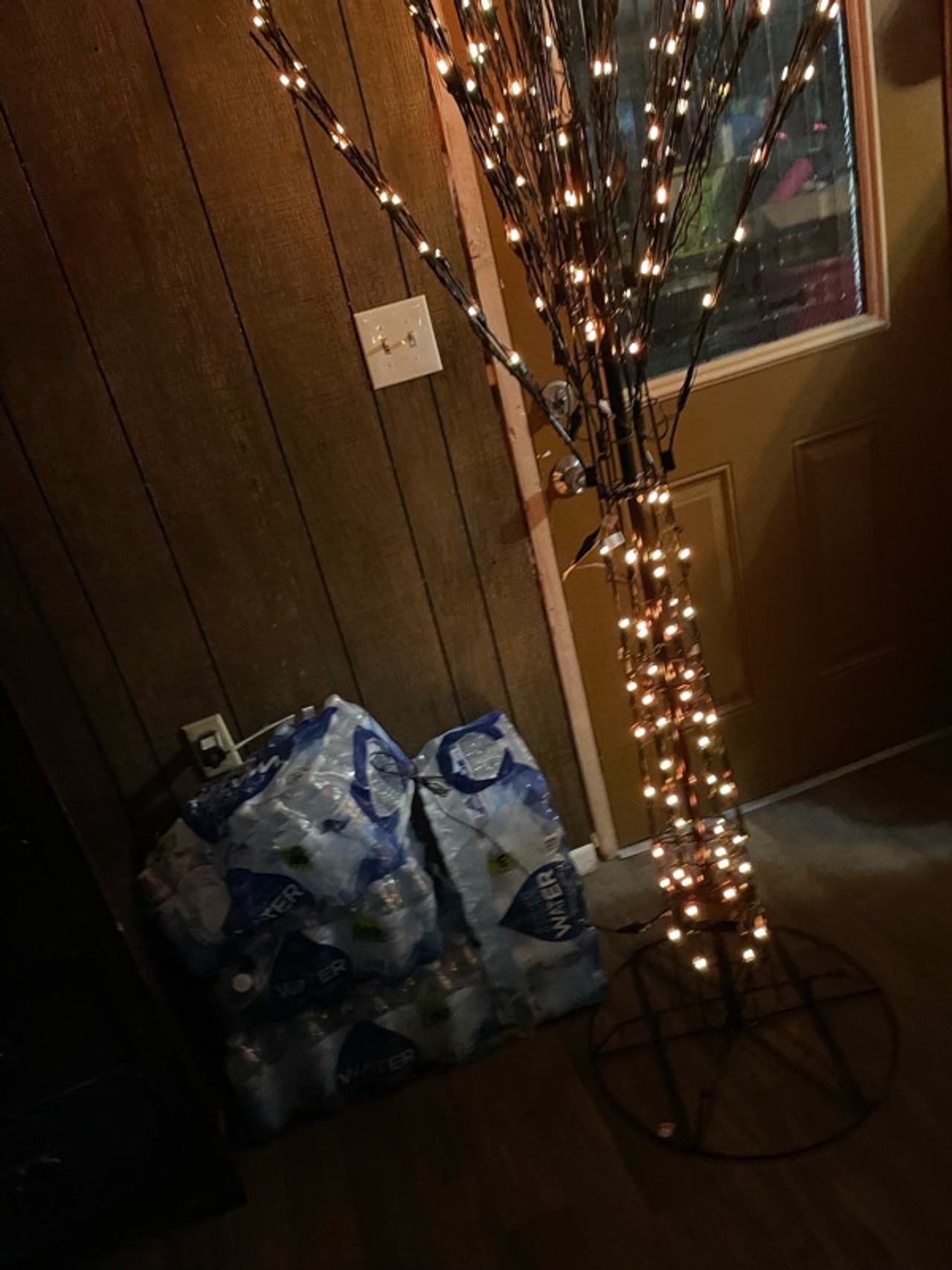 Holiday artificial Bright Lights Lighted Twig Branch