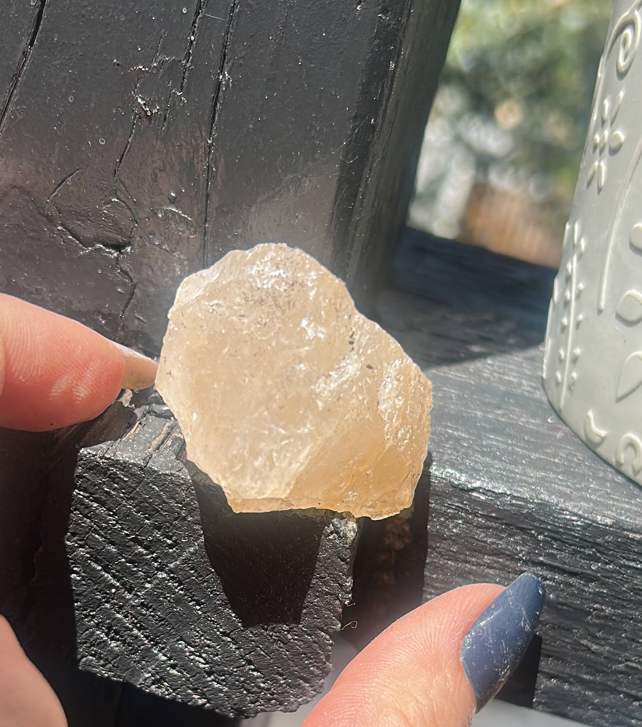 Raw Citrine Crystal Stone
