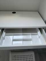 IKEA MICKE Desk White Computer Desk With Chair Office Student Home - Image 5
