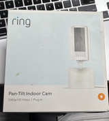 Ring Pan-Tilt Indoor Cam (White) New - Image 1