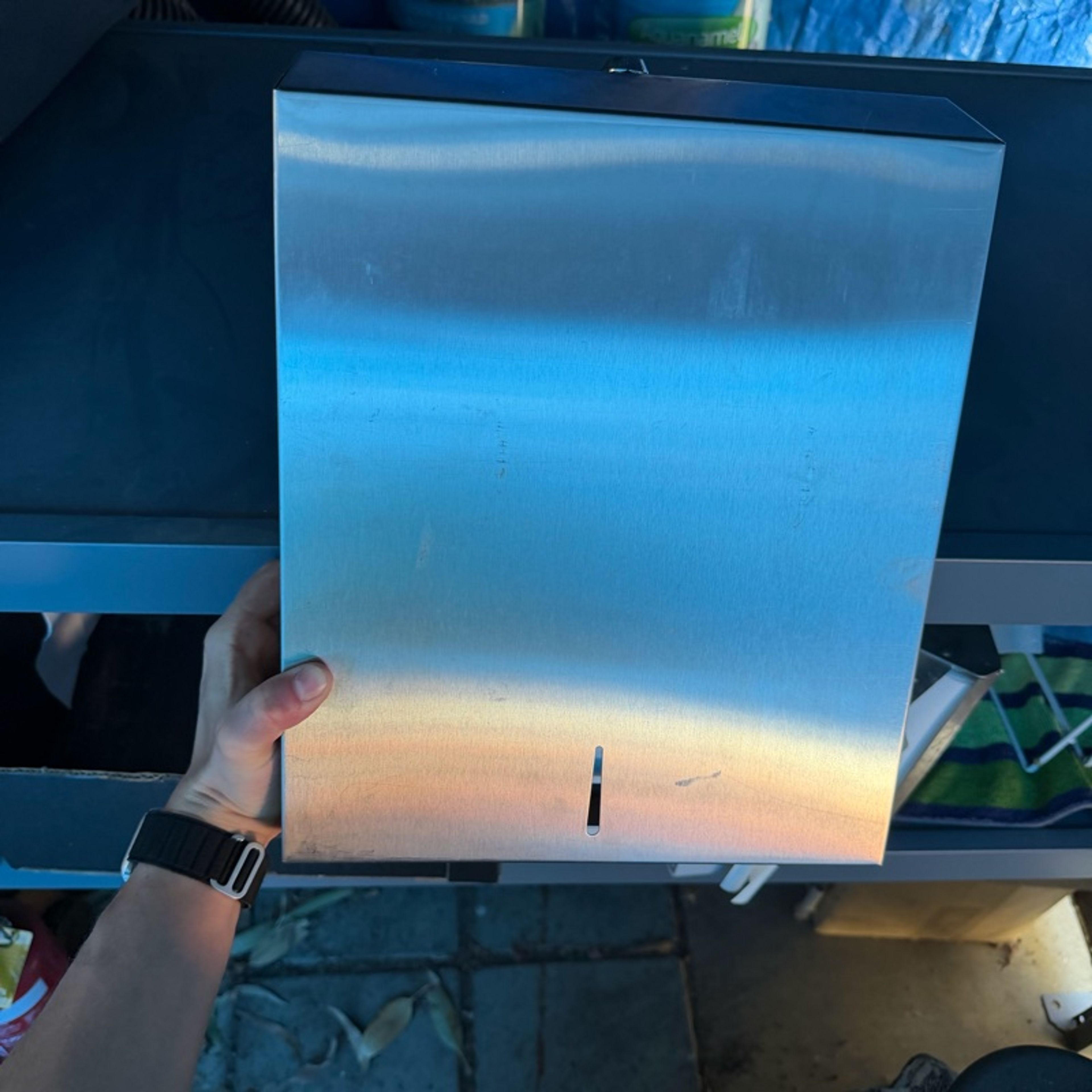 Stainless Steel Paper Towel Dispenser