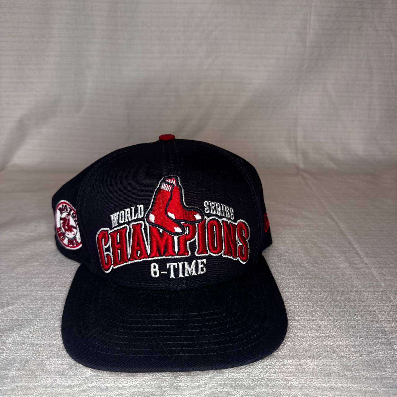 Boston Red Sox 8-Time World Series Champions Snapback Hat