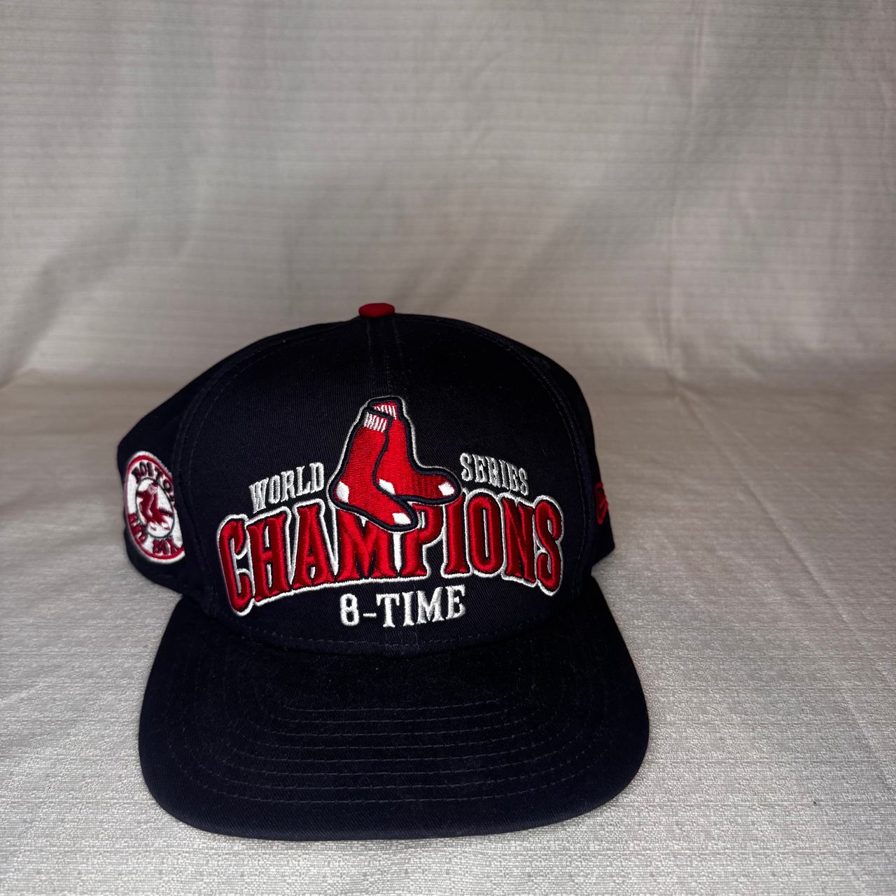 Boston Red Sox 8-Time World Series Champions Snapback Hat
