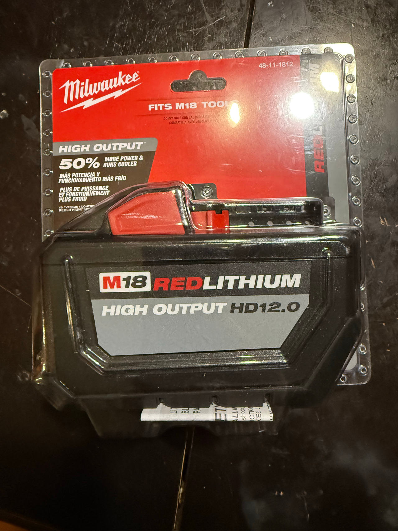 Milwaukee M18 REDLITHIUM HIGH OUTPUT HD12.0 Battery Pack