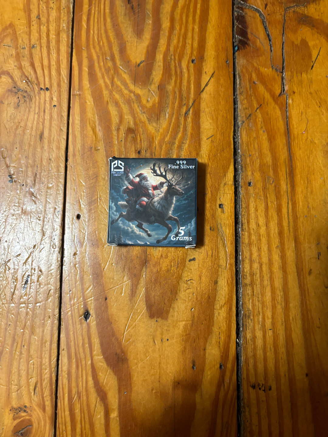 Pan silver .999 fine silver 5 grams