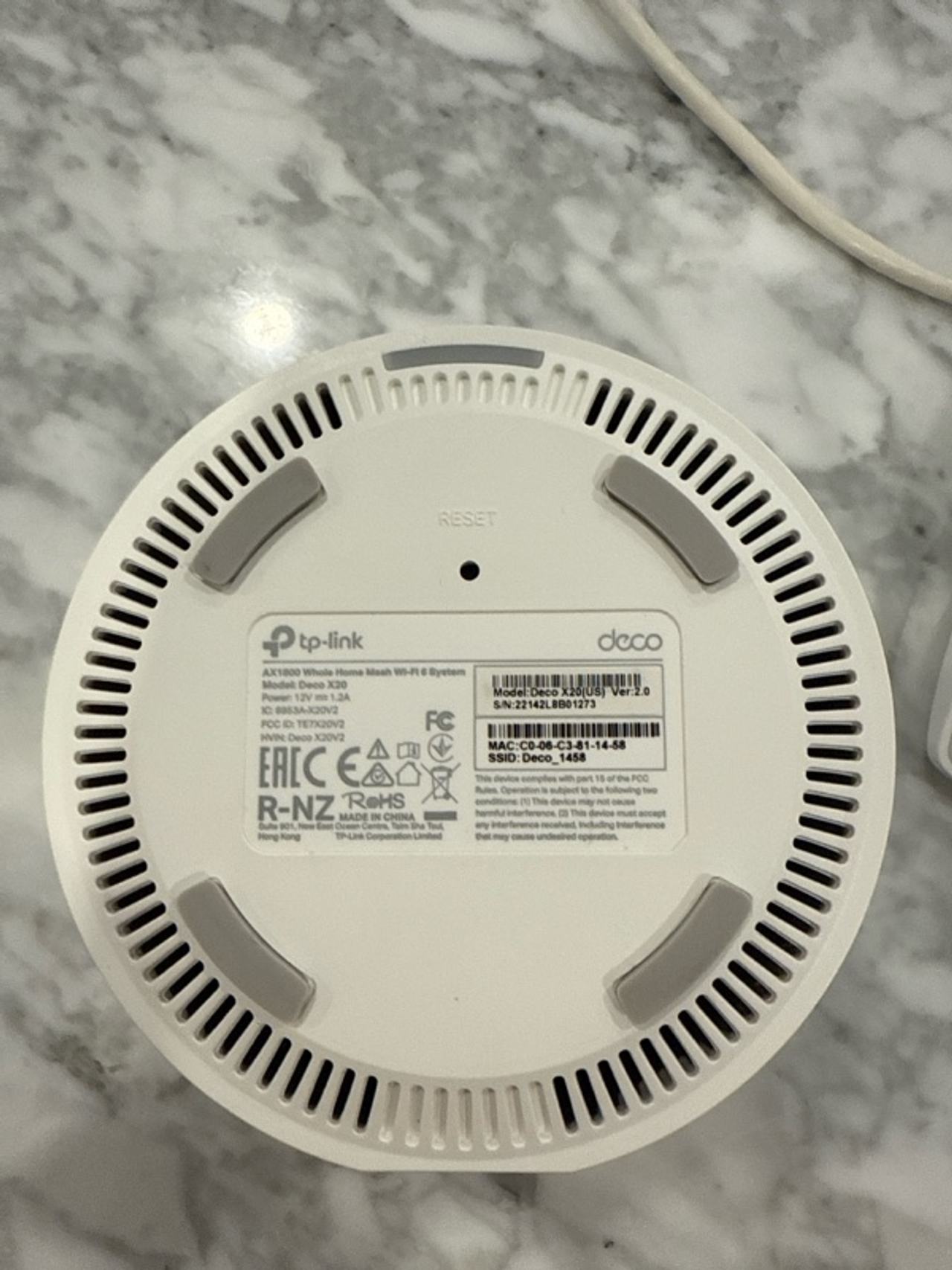 TP-Link Deco X60 Mesh Wi-Fi 6 System 3-Pack