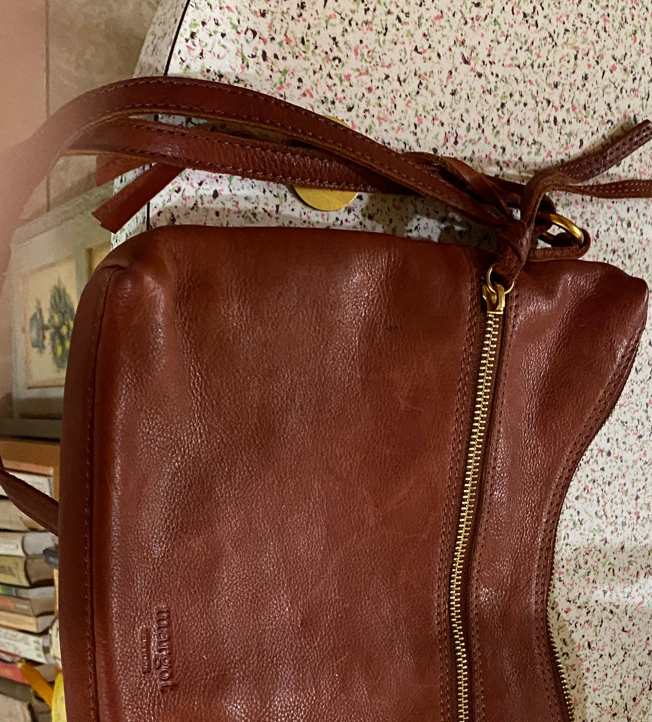 Marigot Leather Crossbody Bag