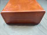 Vintage Samsonite 24” Brown Hard Shell Suitcase Mid Century Luggage No Key - Image 6