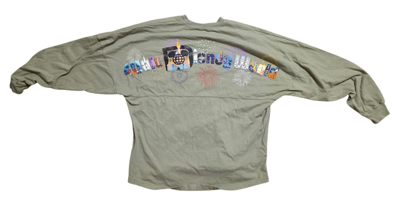 Walt Disney World Fireworks Spirit Jersey Sage Green