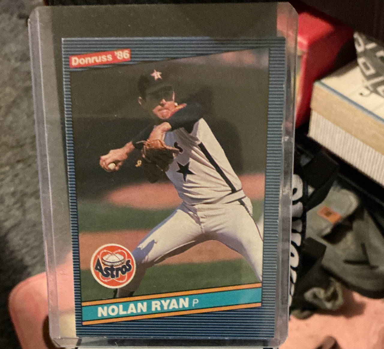 1986 Donruss Nolan Ryan #154 Baseball Card