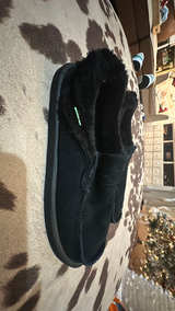 Sanuk Chiba Chill Suede Slip-On Loafer Black size 8 - Image 3