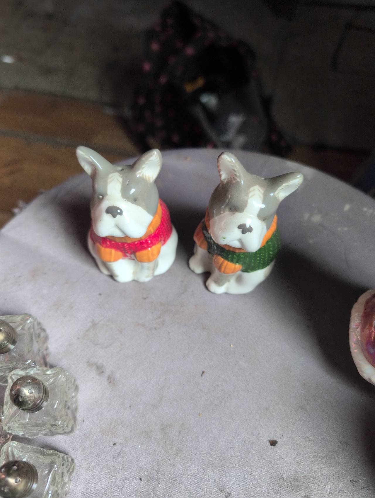 French Bulldog Sweater Salt and Pepper Shakers