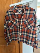 Faherty Cropped Plaid Shacket - Image 7