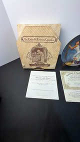 Knowles Gone With The Wind Lacing Scarlett Collector Plate - Image 4