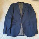 Men's Blue Suit Jacket - Image 1