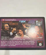 WWE Raw Deal TCG Commentators (Vengeance) - Image 1