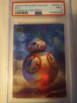2025 Topps Star Wars Galaxy BB-8 Power of the Force #POW-4 PSA 9 Mint - Image 2