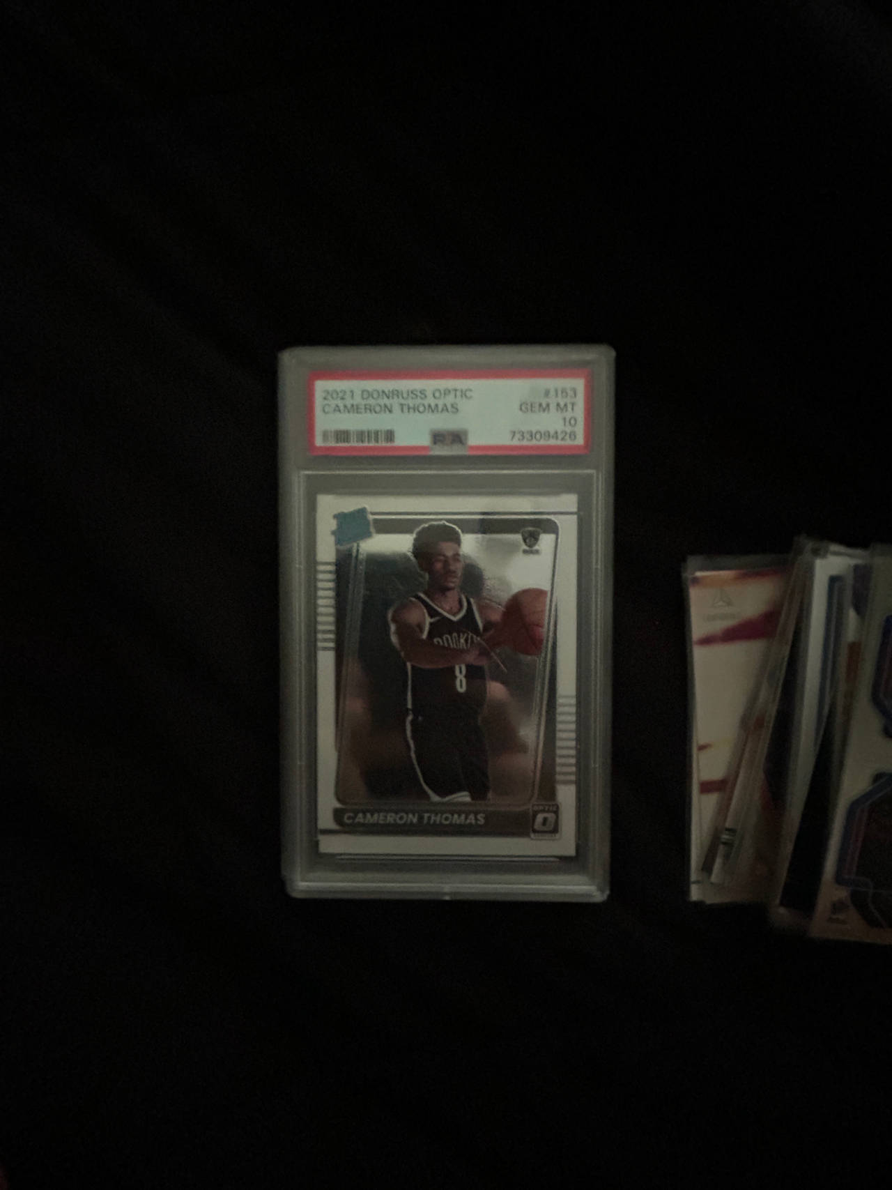 2021 Donruss Optic Cameron Thomas Rookie Card