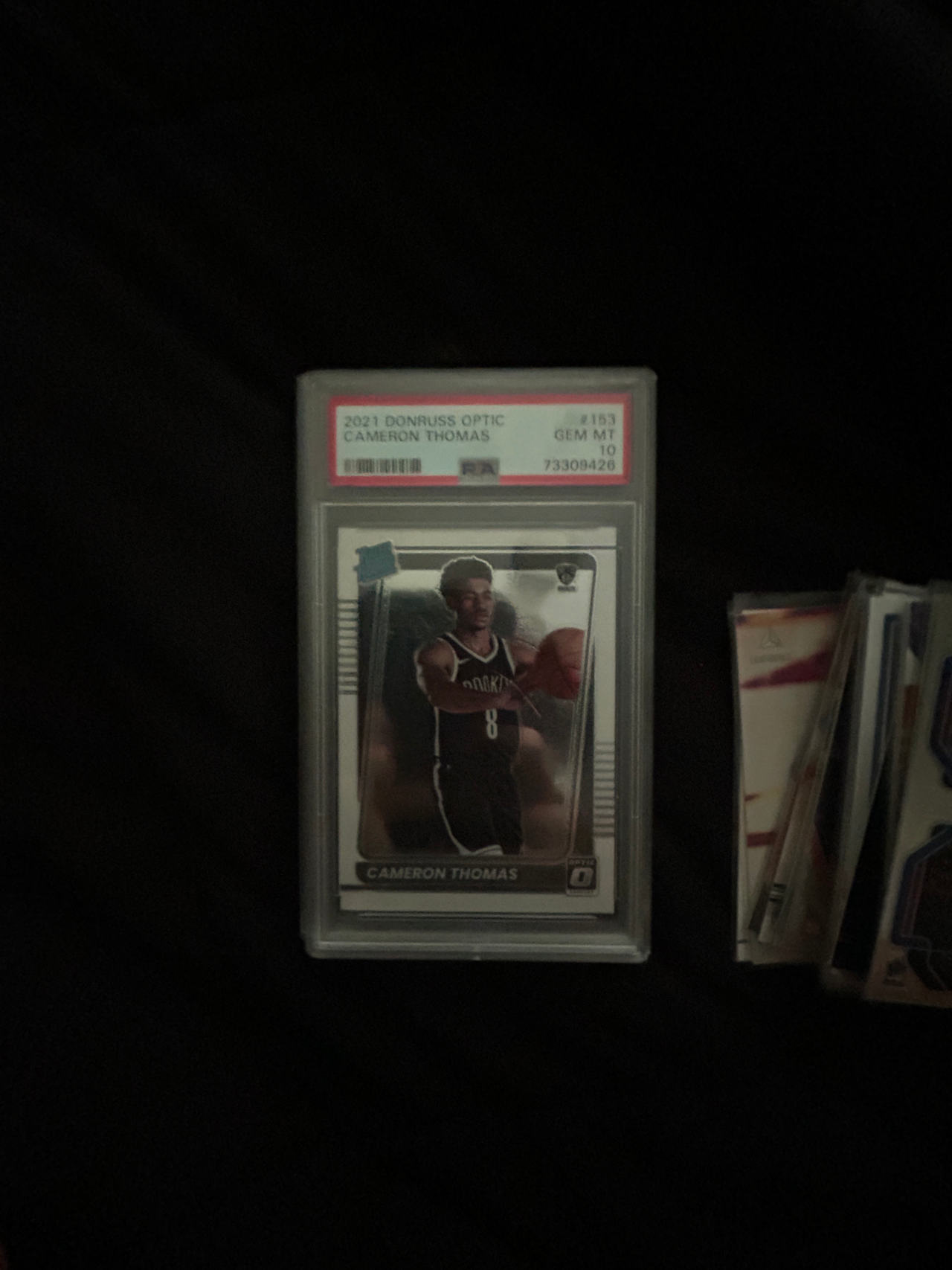 2021 Donruss Optic Cameron Thomas Rookie Card