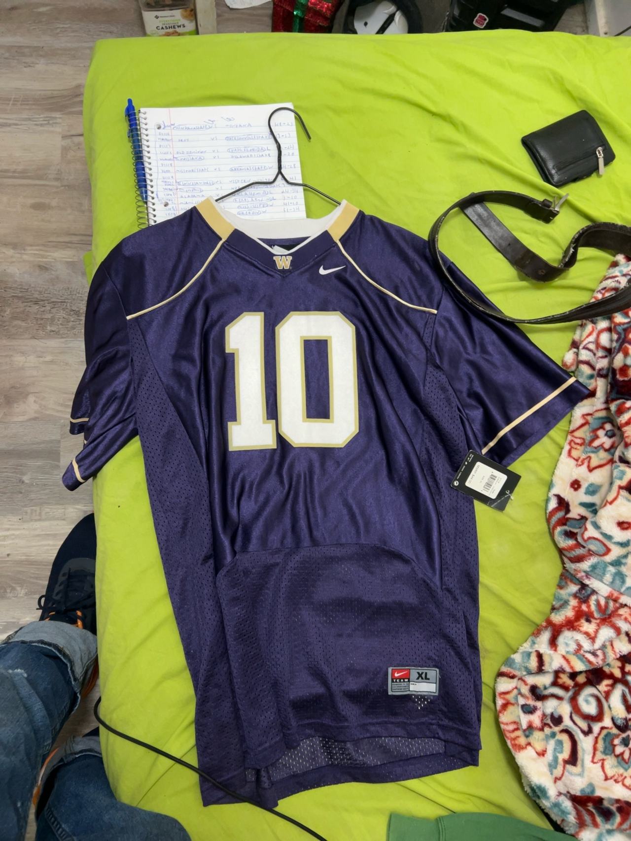 Nike Washington Huskies Football Jersey Youth Purple