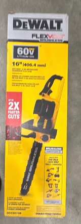 DeWalt 60V MAX FLEXVOLT 16 in. Brushless Cordless Chainsaw - Image 1