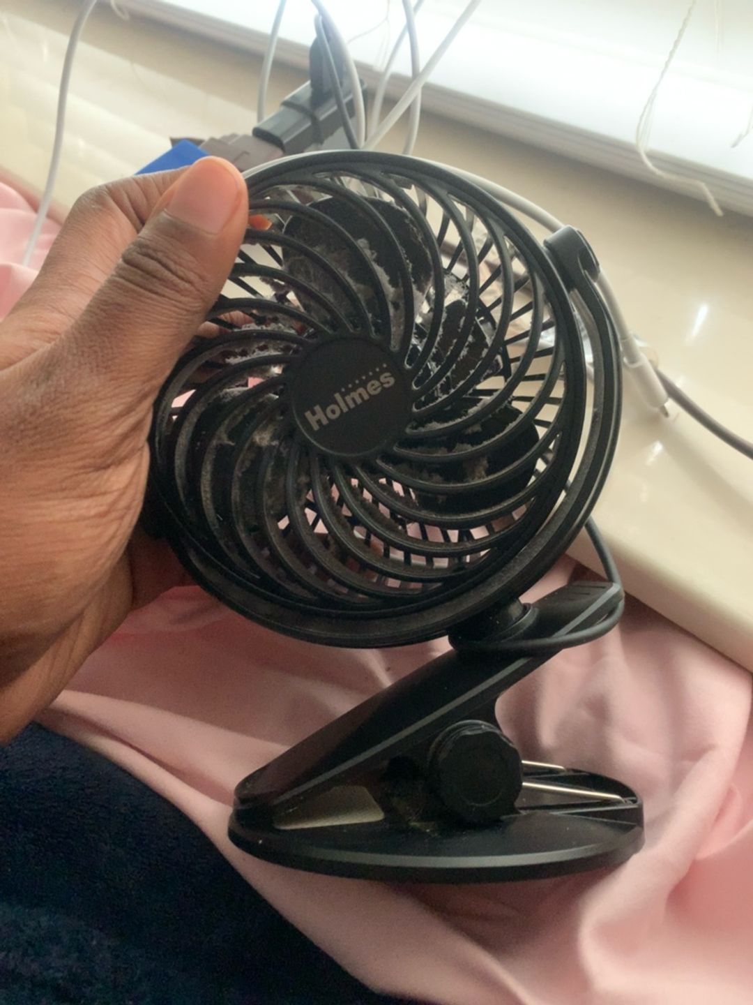 Holmes HPF0467 USB Mini Rechargeable Fan