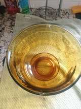 Thick Amber Glass Mixing Bowl - Image 2