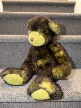 Pottery Barn Michael Teddy Bear Green Camouflage 12-inch - Image 4