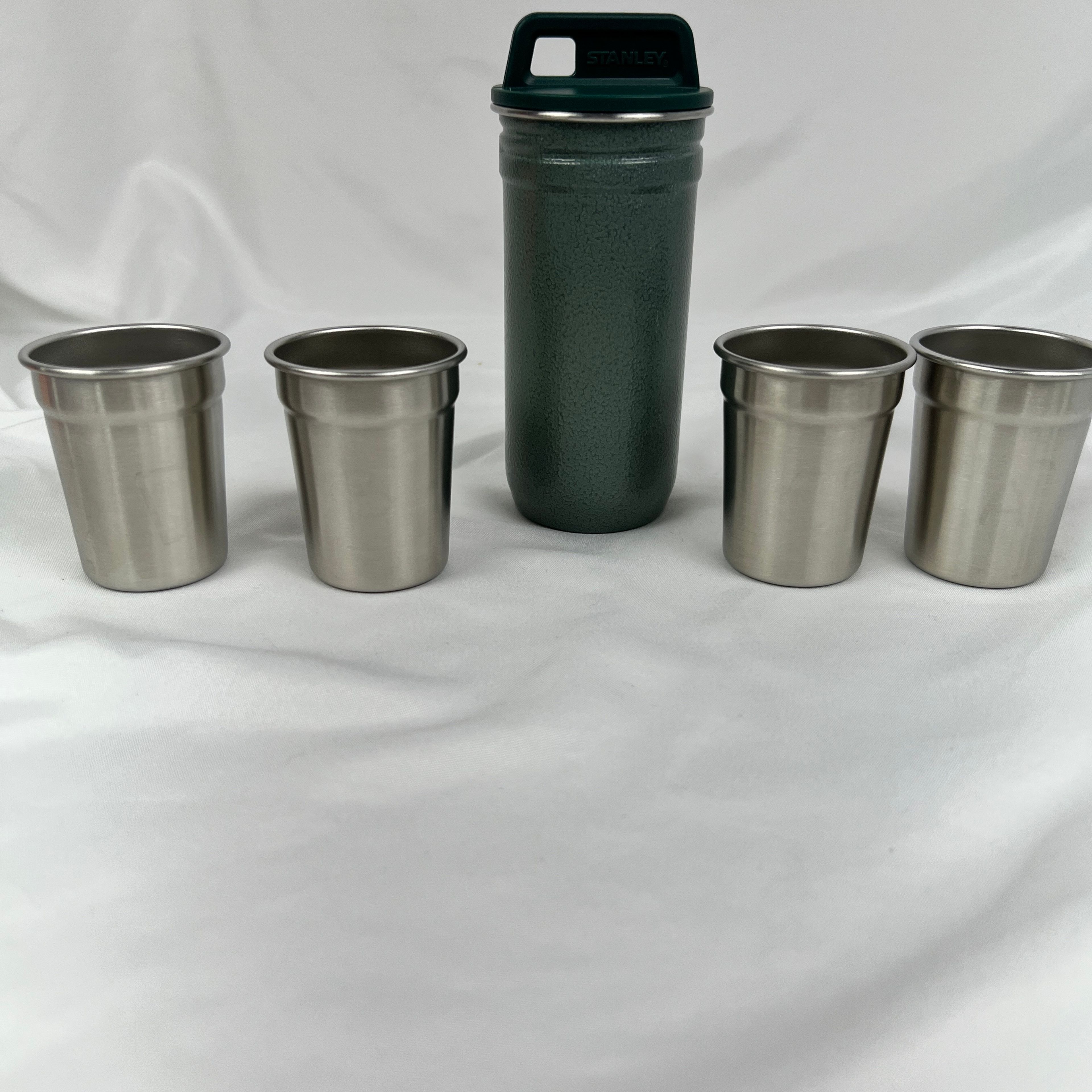 Stanley Shot Glasses Stainless Steel Packable Nested Set Hammerton Green - Image 7