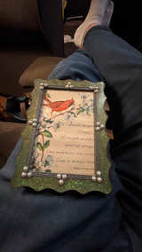 Set of 2 Bird Poem Framed Art Prints - Image 4