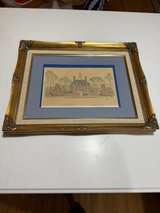 Clarence H. Goff Governor's Palace Williamsburg Sketch - Image 1