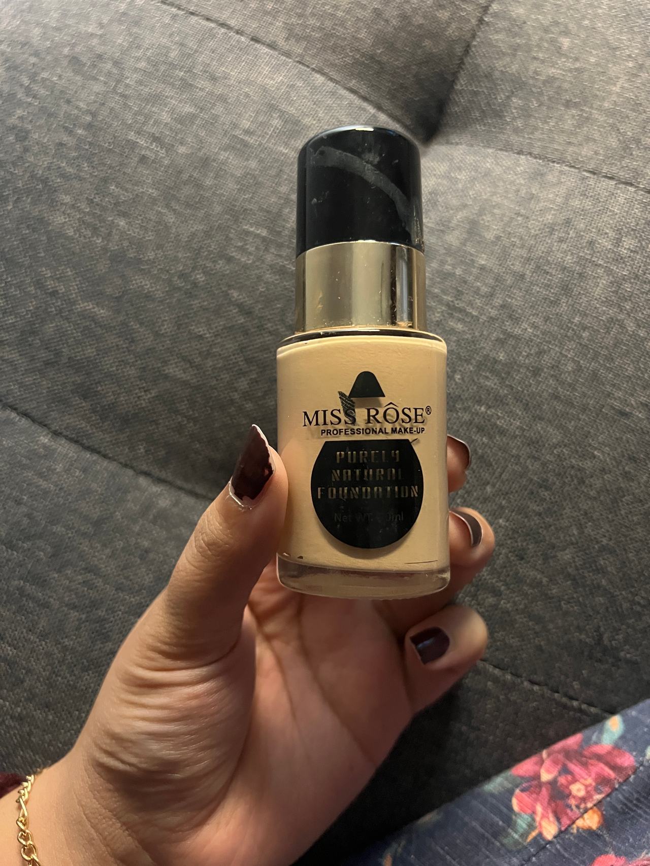 Miss Rose Professional Make-Up Purely Natural Foundation