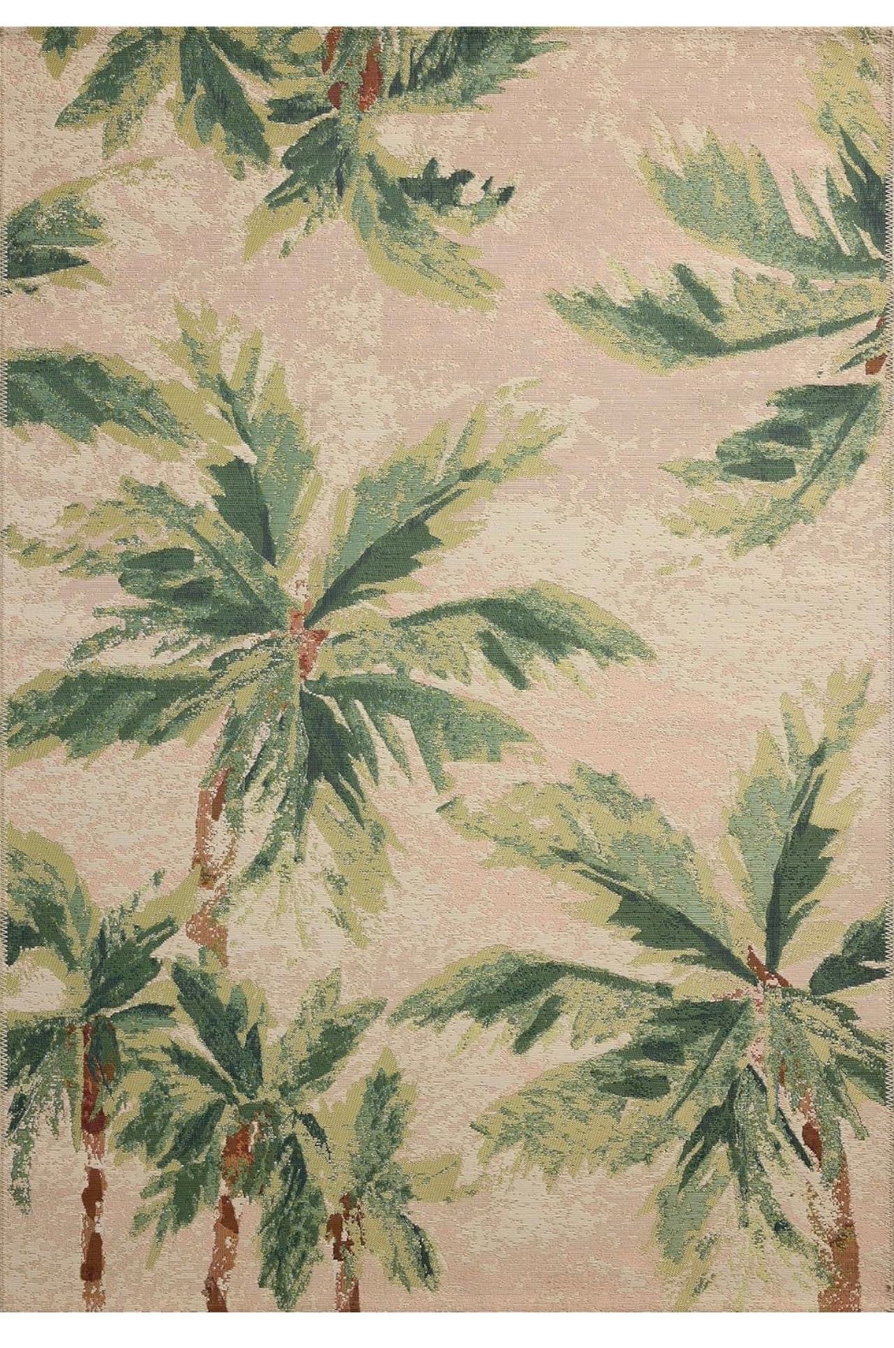 New Loloi Botanical BOT-04 Clay Green 10’6 x 13’9 Large Palm Area Rug