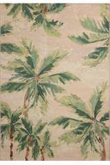 New Loloi Botanical BOT-04 Clay Green 10’6 x 13’9 Large Palm Area Rug - Image 1