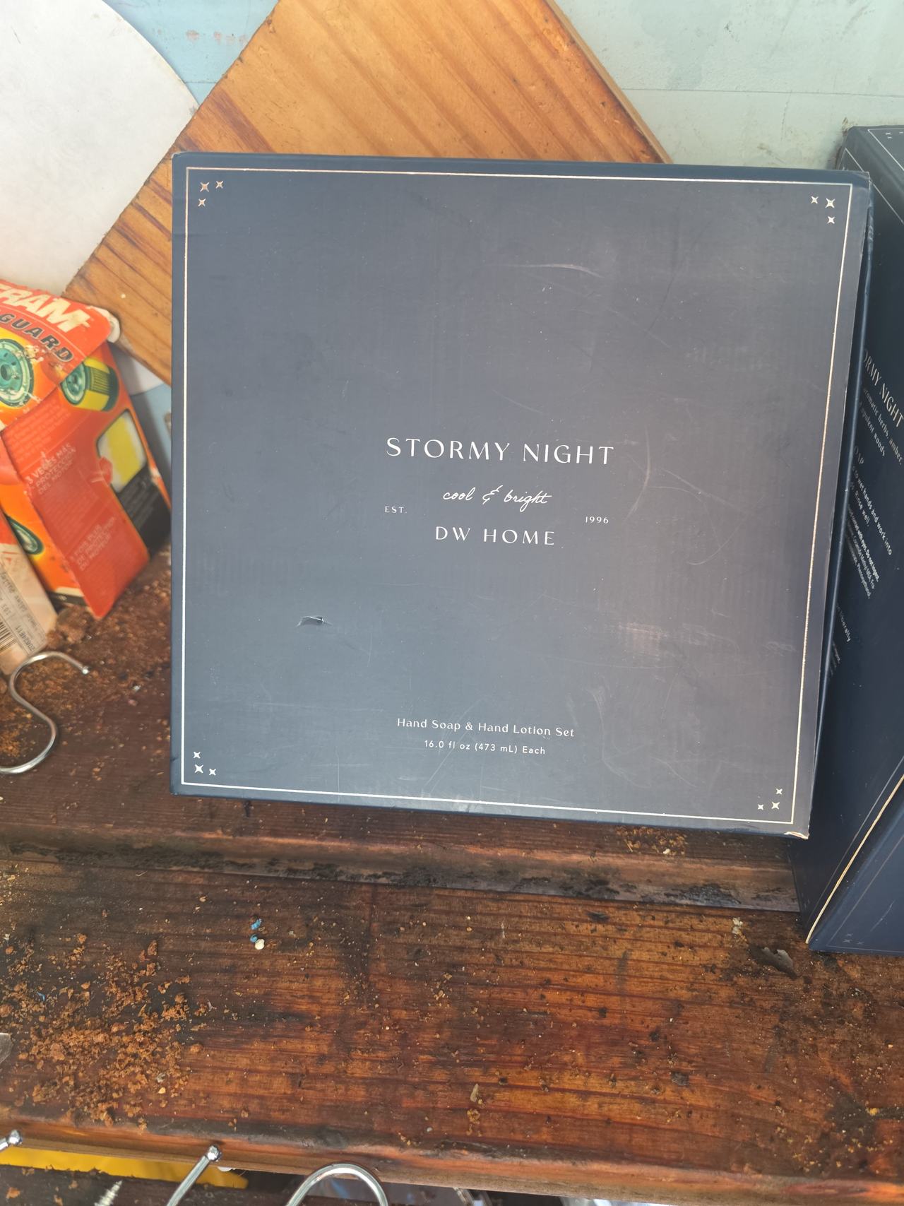 DW Home Stormy Night Hand Soap & Hand Lotion Set