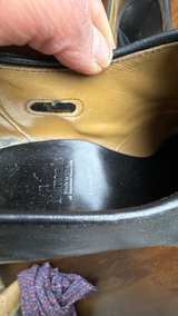 Allen Edmonds Black Leather Wendell Derby Shoes - Image 2