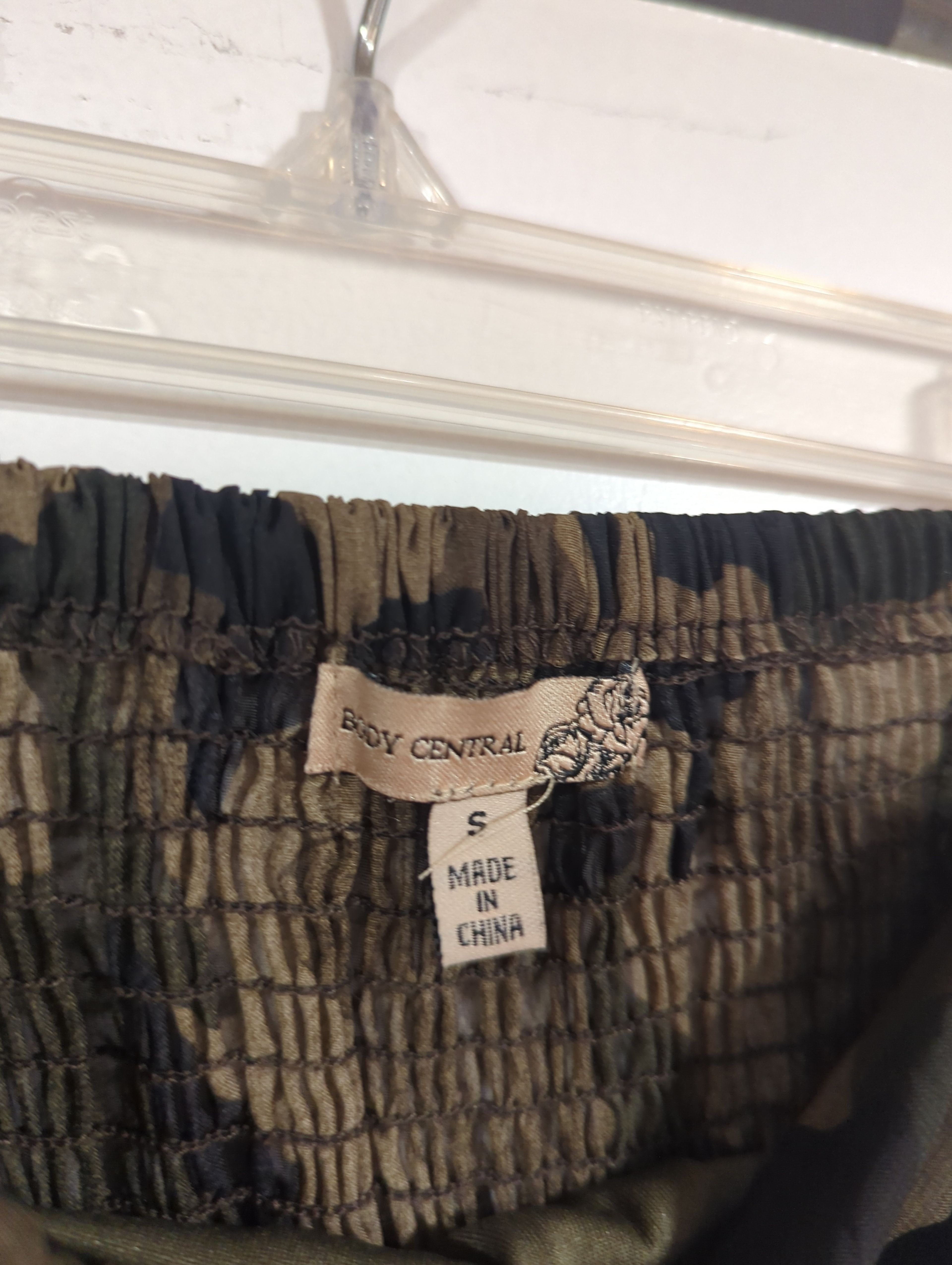 Camo High-Low Strapless Dress - Image 3