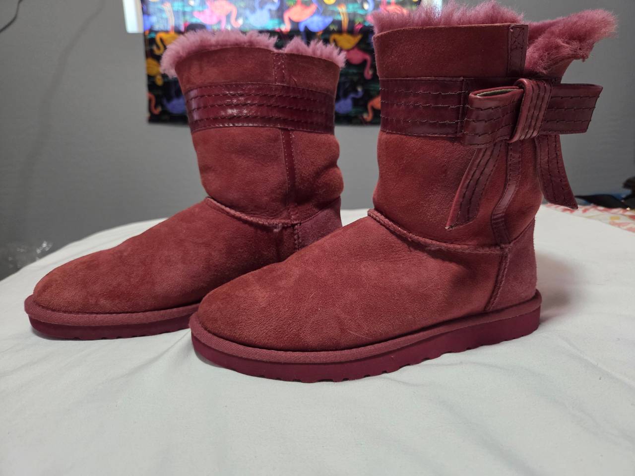 UGG Victoria Short Bow Boots