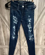 American Eagle Super Stretch Skinny Jeans size 00 - Image 1