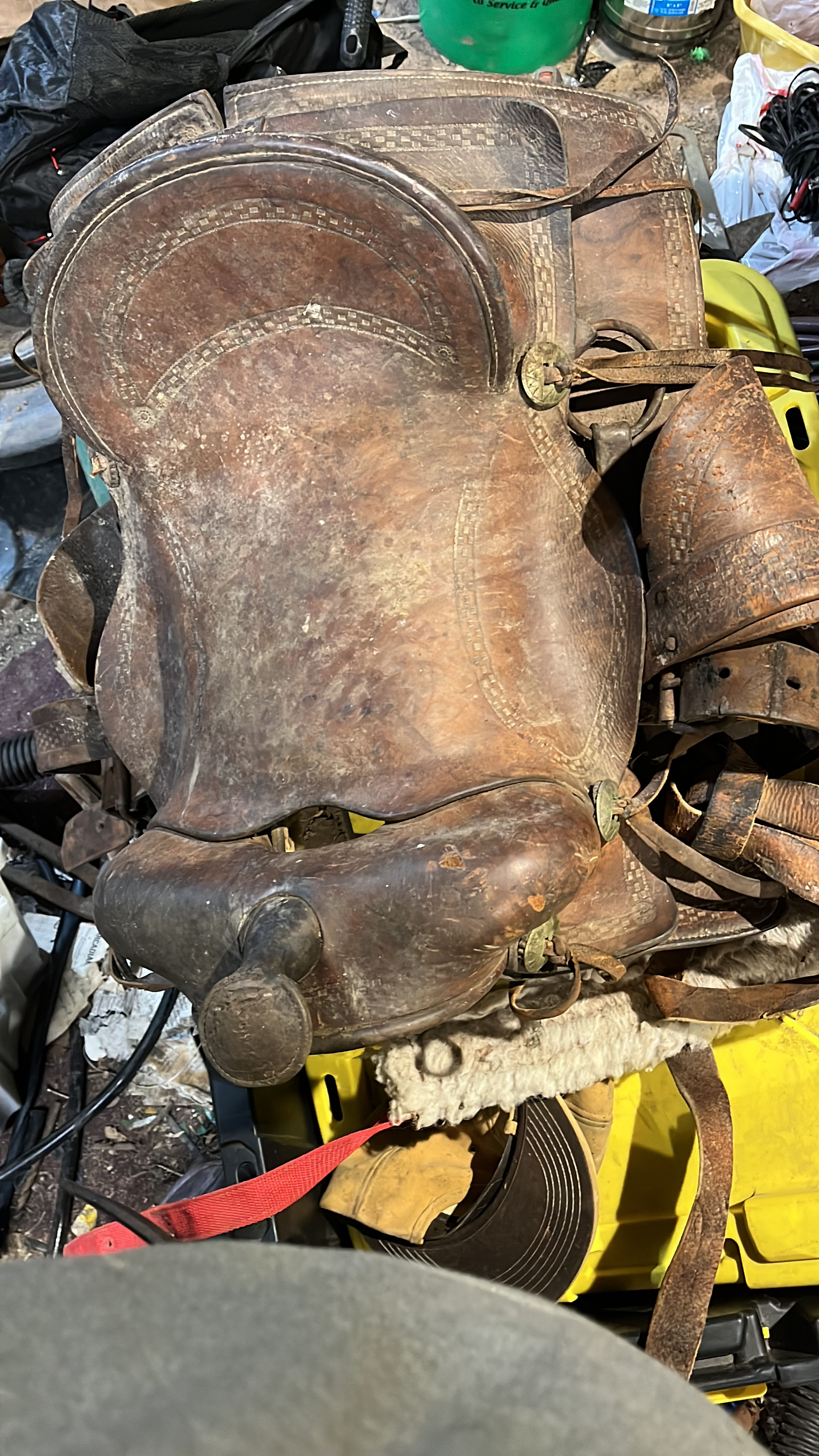 Western Horse Saddle