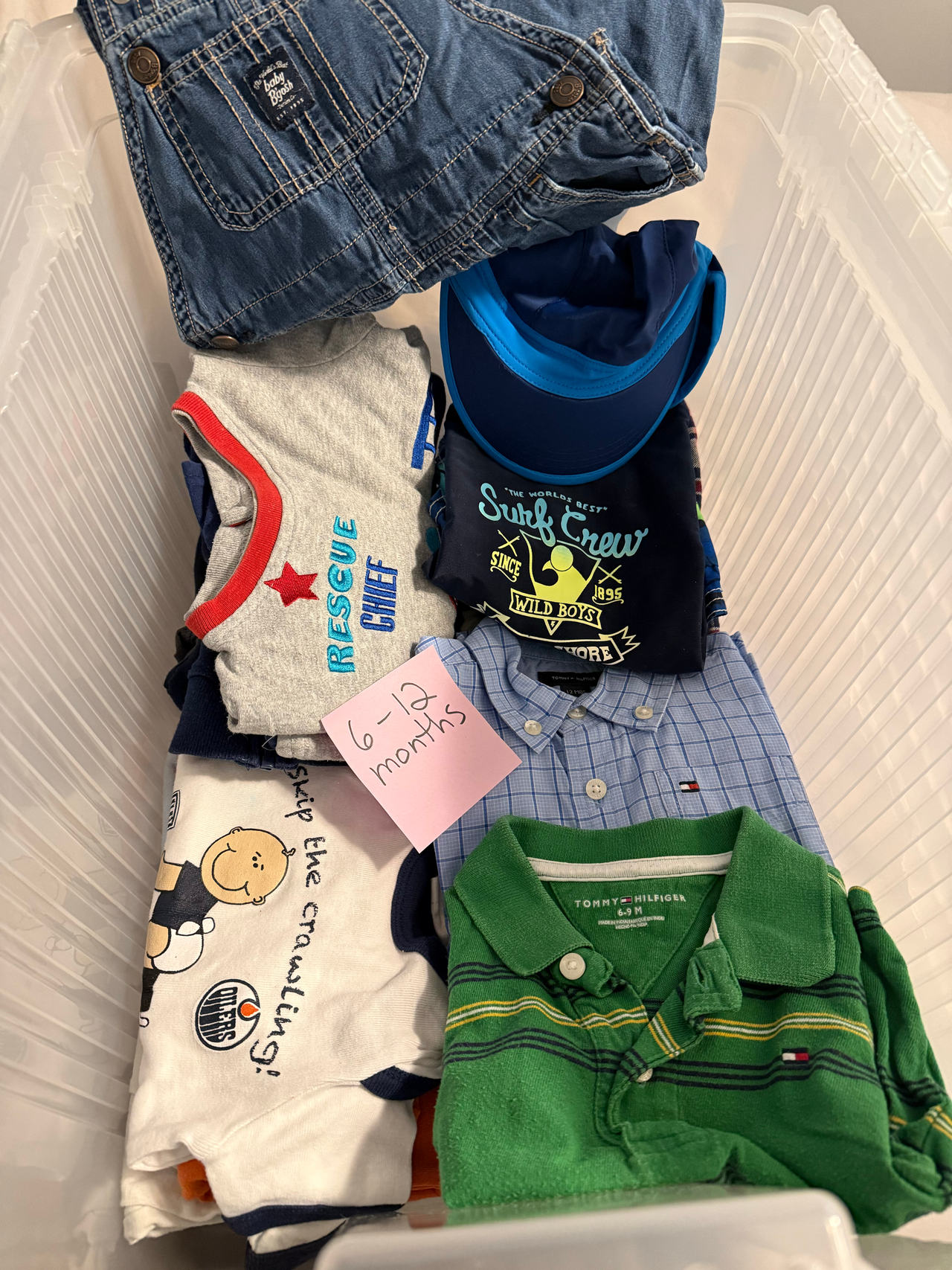 Baby Boy 6-12 Month Clothing Lot - 25+ Pieces