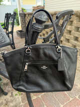 Coach Prairie Satchel in Polished Pebble Leather - Image 1