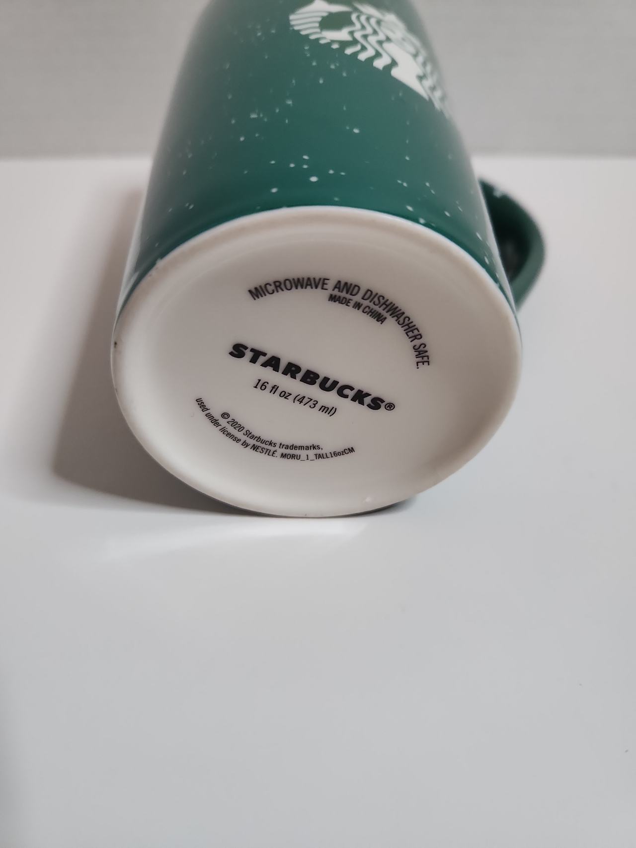 Starbucks Holiday Speckled Ceramic Travel Mug (16oz)